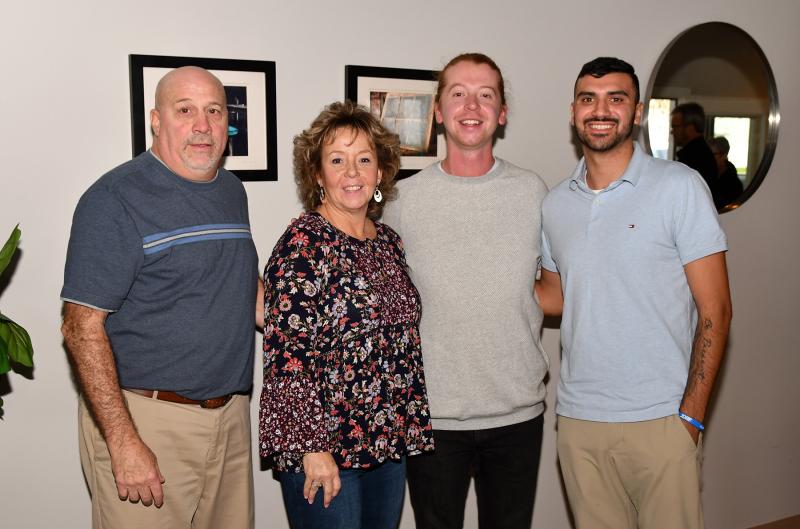 Cape volleyball coaches for the 2019 season are (l-r) assistants George Celia and Pam Coupe, head coach Tyler Coupe and assistant Vince Failla.