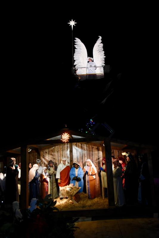 Local churches will provide volunteers for the Good Ole Boy Foundation living nativity on The Circle.
