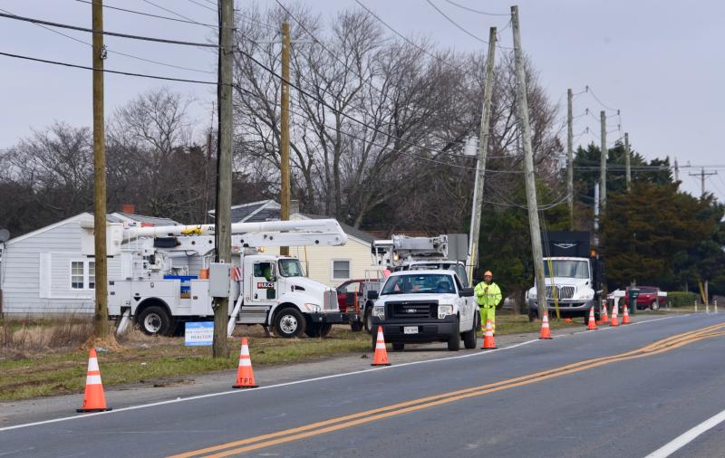 Work to relocate utilities is underway along Route 24 in advance of a widening project scheduled to start in spring 2020. Phase 1 includes work from Route 1 west to Plantation Road. Phase 2 will extend the project to Love Creek bridge.