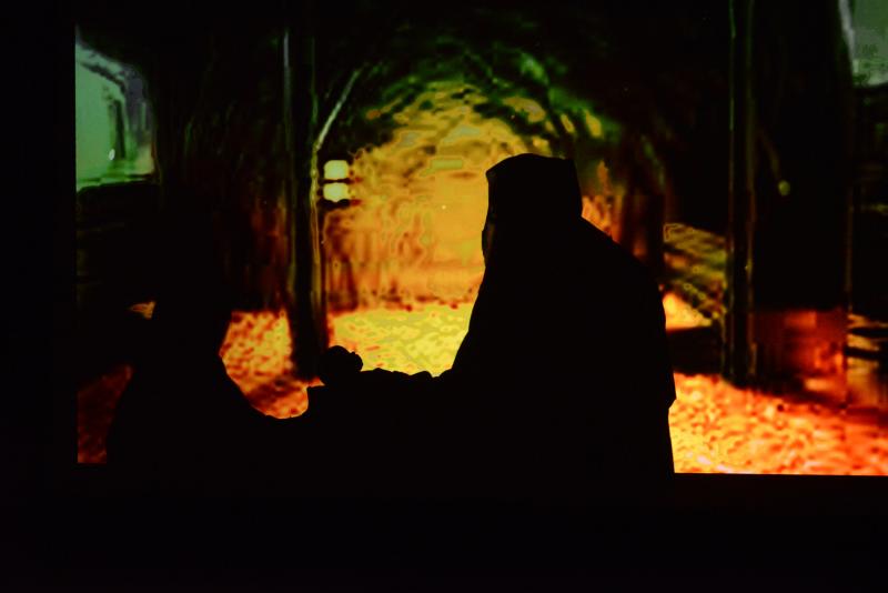 Showing the birth of Christ represents the the oral traditions told to Timothy by his mother and aunt. New Covenant Shadow