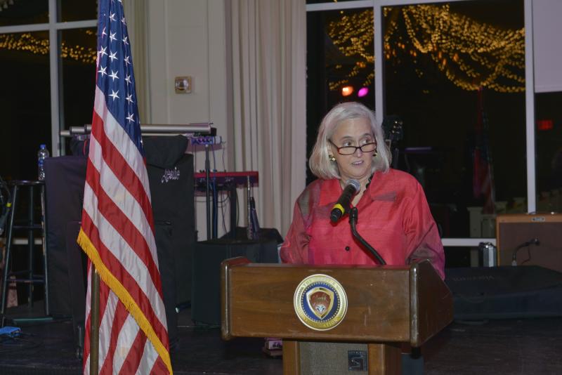 Delaware First Lady Tracey Quillen Carney says, “On a practical level nothing else we work to do to improve schools or strengthen communities , none of it will matter if there is not enough decent food on the table. On the emotional moral level childhood hunger is just intolerable. These are our children.” Harry K Christmas Ball 2019