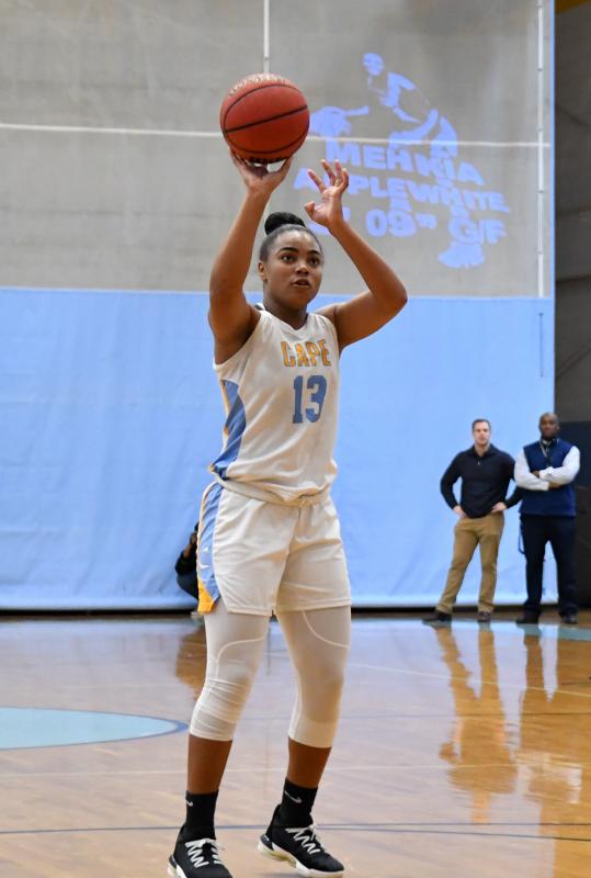 Mehkia Applewhite hits from the charity stripe.