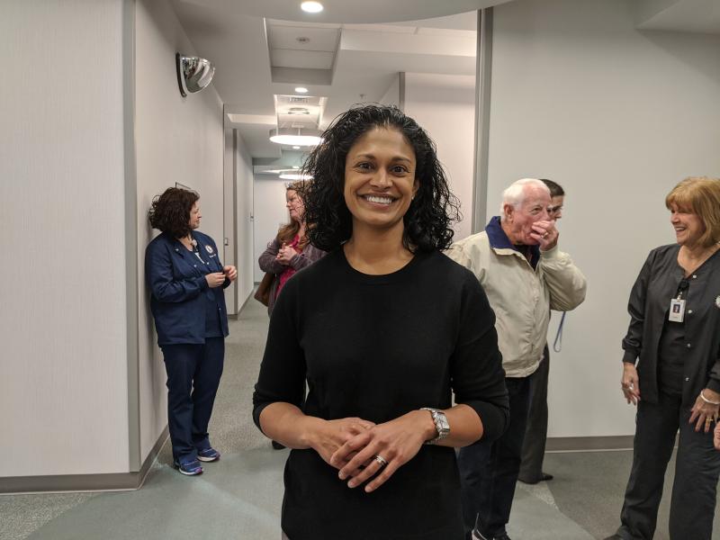 Gita Pillai, MD, president of Orthopaedic Associates of Southern Delaware, stated that the patients are just as excited as the doctors to have everything under one roof. SAGE KELLEY PHOTO