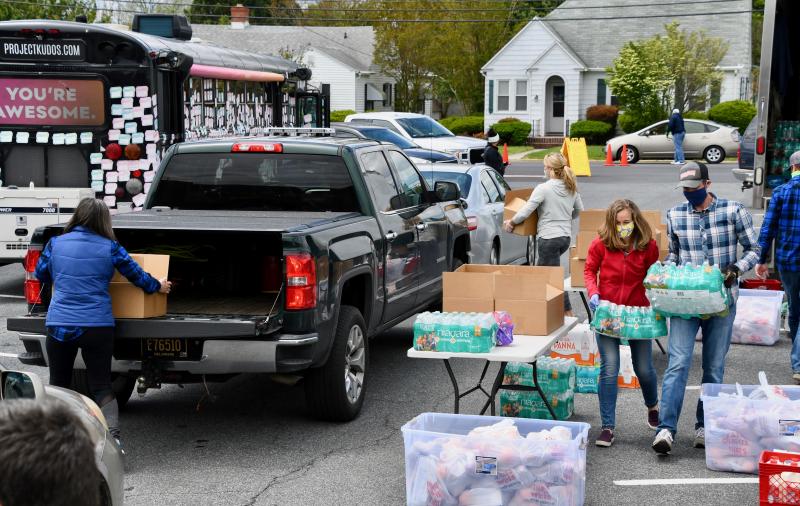 Into its eighth week, Schell Brothers Project Kudos food drive has distributed more than 100,000 pounds of food with plans to continue for at least another month.
