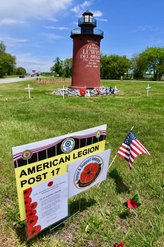 With few actual Memorial Day services, American Legion Post 17 in Lewes wants to make sure people remember the reason for the day.
