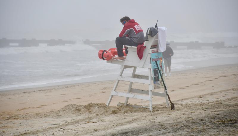 The Rehoboth Beach Patrol is back on their stands along the shoreline.