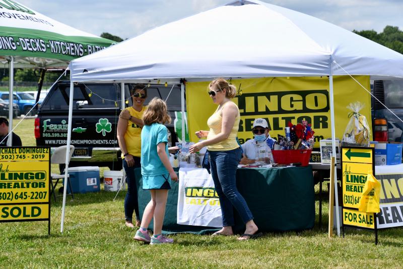 Jack Lingo Realtor supports the home expo with its booth.