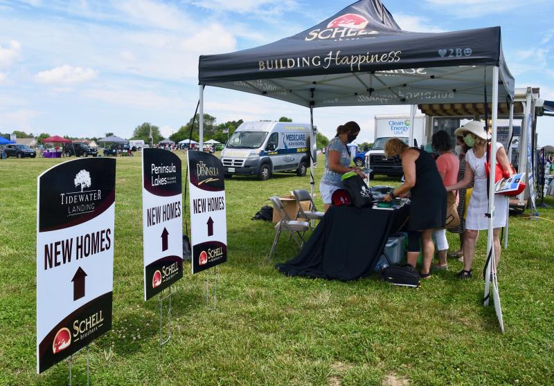 Schell Brothers is among the numerous vendors reaching out to the public during the home expo.