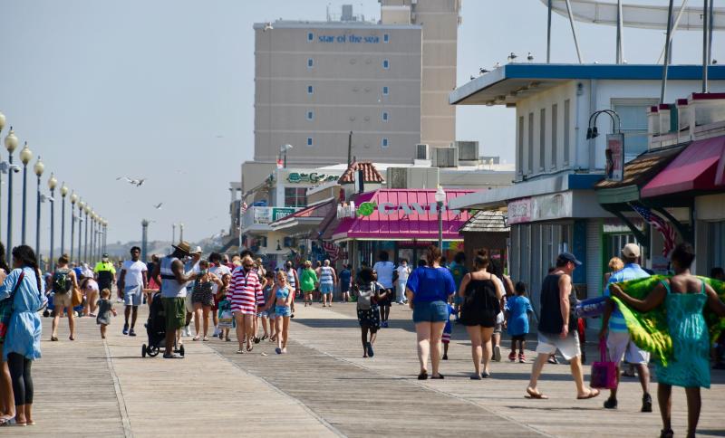 Strolling the Rehoboth Beach Boardwalk is still the thing to do as long as face coverings are worn. Nearly all Boardwalk shops are back in business, with the notable exception of Funland.