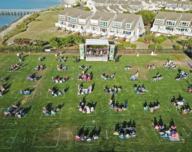Grain On The Rocks hosts first socially distanced summer concert Cape
