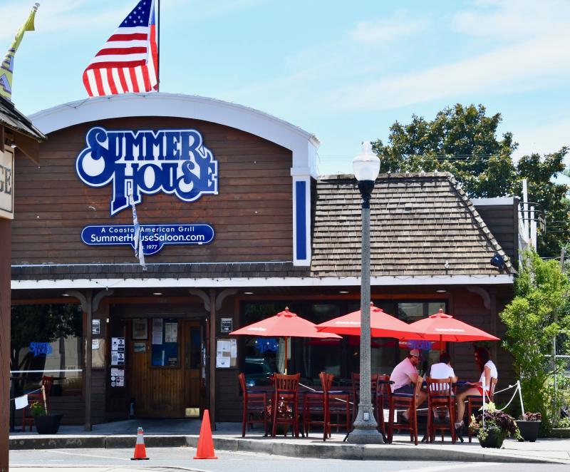 Summer House on Rehoboth Avenue has joined the trend to offer outdoor seating.