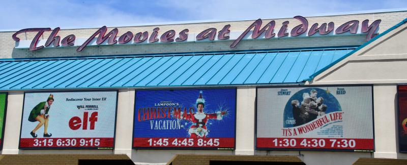 As openings of new Hollywood films get delayed, Movies at Midway offers all-time classics, including celebrating Christmas in July.