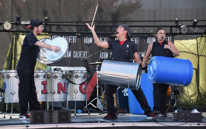 Vocal Trash performs several times each day. The band has had more than 125 events canceled this year so far.