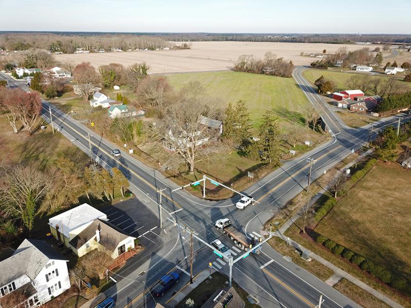 Milton Town Council will hold two public hearings Monday, Sept. 21, on annexation requests for parcels on Route 16 seeking to come into town. One of those parcels is a 7.68-acre lot at the intersection of Route 16 and Union Street Extended. The developers have planned a commercial venture with office and storage space, and a gas station. FILE PHOTOS