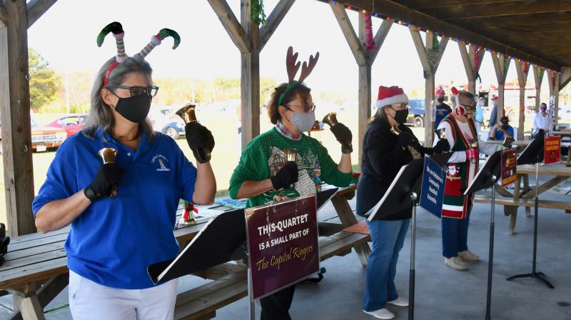 The Capital Ringers bring in the holiday season with their unique form of music. The group, with members from throughout the region, owns the largest collection of handbells and handchimes on the Delmarva Peninsula.