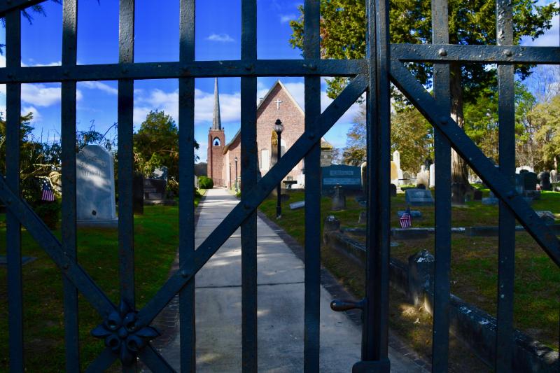 Historic St. George’s Chapel, built in 1794 with several renovations, is among a number of smaller churches that have been closed since the COVID-19 state of emergency was declared nine months ago. The Episcopal Church, along with its sister church, All Saints in Rehoboth Beach, offer on-line services.