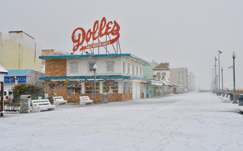Destined to be moved or torn down, the iconic Dolle’s sign has become the most photographed location in Rehoboth Beach. RON MACARTHUR PHOTO