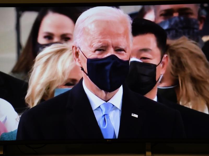 President Joe Biden, who served as senator from Delaware from 1973 to 2009, is now the 46th president of the United States. SCREEN SHOT BY RON MACARTHUR