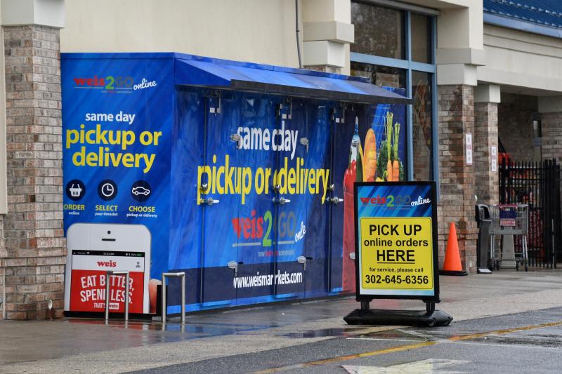 Grocery shopping has changed during the months of the pandemic as more and more shoppers are using pick-up and delivery services.