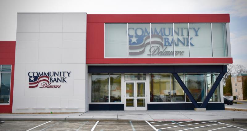 A new Rehoboth Beach branch of Community Bank recently opened at 30099 Veterans Way off the southbound lanes of Route 1.