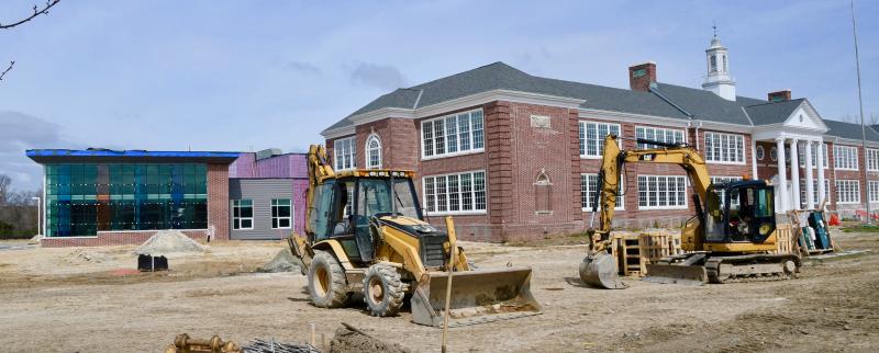 Milton Elementary School is undergoing a major renovation-construction project with a scheduled opening this September for the start of the new school year.