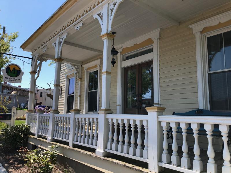 Milton Theatre is now offering its performing artists the use of a four-bedroom home two doors down from the theater’s Union Street location. The theater began leasing the property in March 2020 and hopes to have more artists stay now that COVID-19 restrictions are beginning to loosen. RYAN MAVITY PHOTO