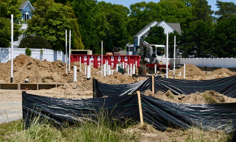 Site work is under on a 60-room Days Inn Hotel at the intersection of Route 1 northbound and Parsonage Road, Rehoboth Beach.