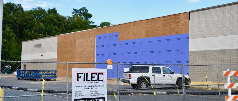 Interior work is ongoing on a new ALDI grocery store at the location of the former Kmart along Route 1, Rehoboth Beach.