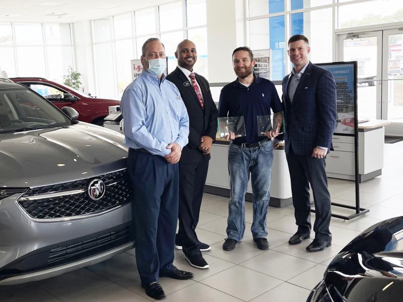 GM awards Lewes Automall rep for highest sales on Delmarva Cape Gazette