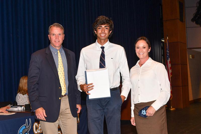 Daniel Adili-Khams received the Carson Scholar award - $1,000, Col. David Hall Chapter, Daughters of the American Revolution - $250, President's Award for Educational Excellence, State of Delaware Daughters of the American Revolution - $250, and Univ. of Miami Isaac Bashevis Singer Scholarship - $214,400.