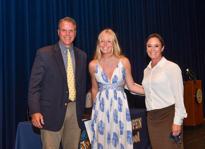 Ally Best received the James J. Kiernan Memorial Scholarship - $1,000, Lewes Lions Club Ernie Ratledge Scholarship - $1,000, President's Award for Educational Excellence and the University of Tennessee Explore Scholarship - $16,000.