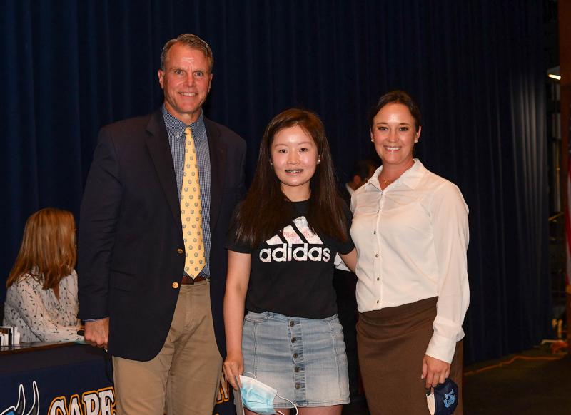 Xin Liu received the Dewey Beach Lions Club John Waples Educational Scholarship - $1,750, Dr. Martin Luther King Jr. Celebration Organization Sussex County Scholarship - $250, George E. Gordy Family Educational Trust Fund - $8,000, George H.P. Smith Scholarship - $500, James J. Kiernan Memorial Scholarship - $1,000, Milton Lions Foundation Scholarship Award - $500, President's Award for Educational Excellence, University of DE Trustee Scholarship - $14,000 and Wescoat Memorial Scholarship - $600.