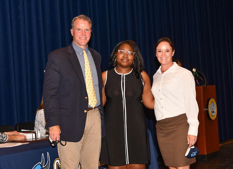 Sincere McNeil received the Cape Henlopen Academic MV Award 2021 - $400, Cape Henlopen Good Citizens MV Award 2021 - $50 and the University of DE Presidential Scholarship - $28,000.