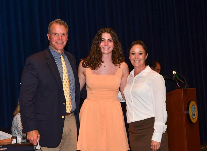 Erin Morrissey received the President's Award for Educational Excellence and the University of DE Trustee Scholarship - $24,000.