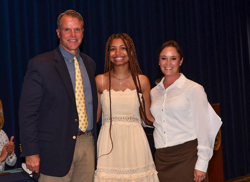 Aubrey Munn received the Midway Lions Charitable Foundation Thomas A. Coco Scholarship - $1,000 and the President's Award for Educational Excellence.