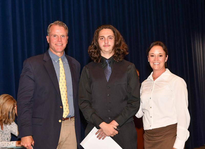 Dylan Rezac received the Florida Tech Panther Fund Academic Scholarship - $72,000 and the Florida Tech Panther Fund Robotics Scholarship - $10,000.