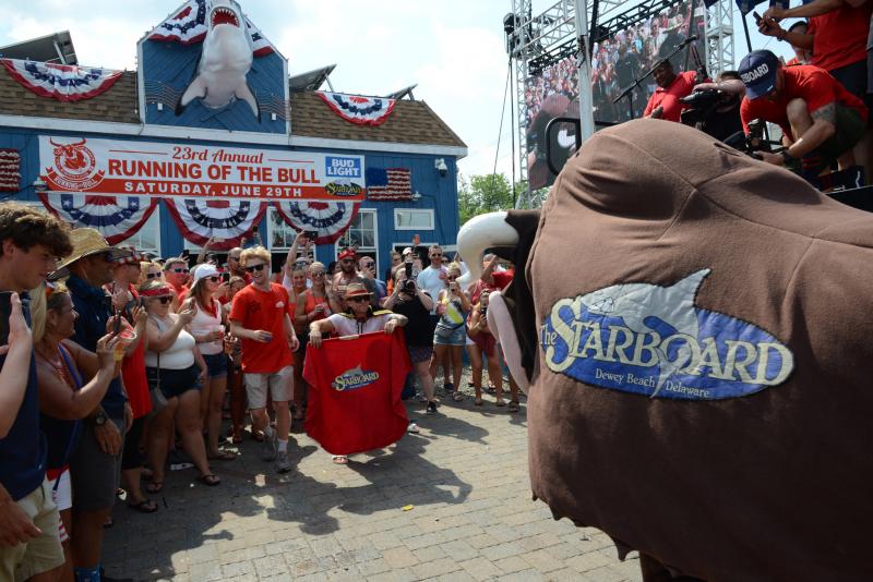 Running of the Bull returns to The Starboard Aug. 21 Cape Gazette