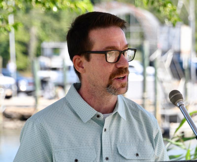 Josh Moody, Delaware Estuary restoration manager, said Delaware is losing 1 acre of shoreline a day, and sea-level rise will only increase the loss.