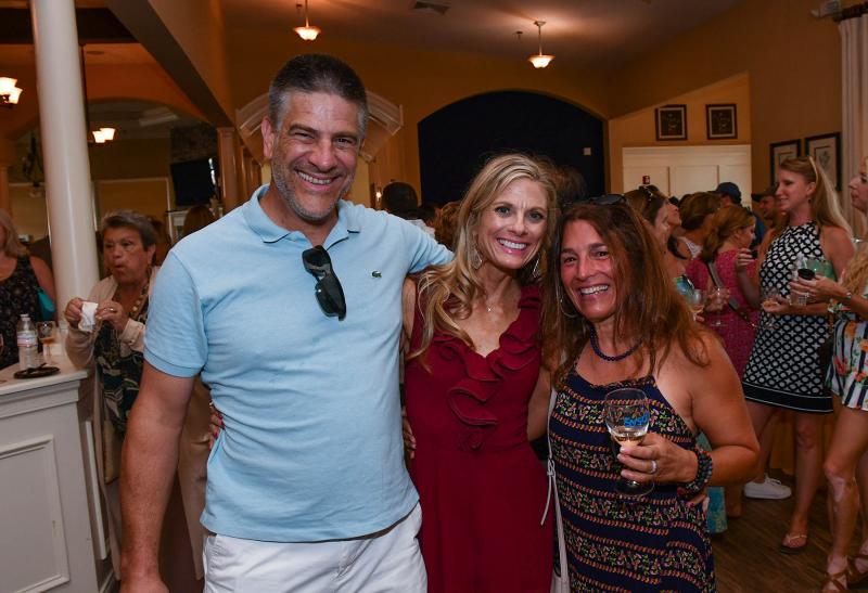 Enjoying the event are (l-r) Dr. Erik Stancofski, Karen Howard Sposato and Hiba Stancofski.