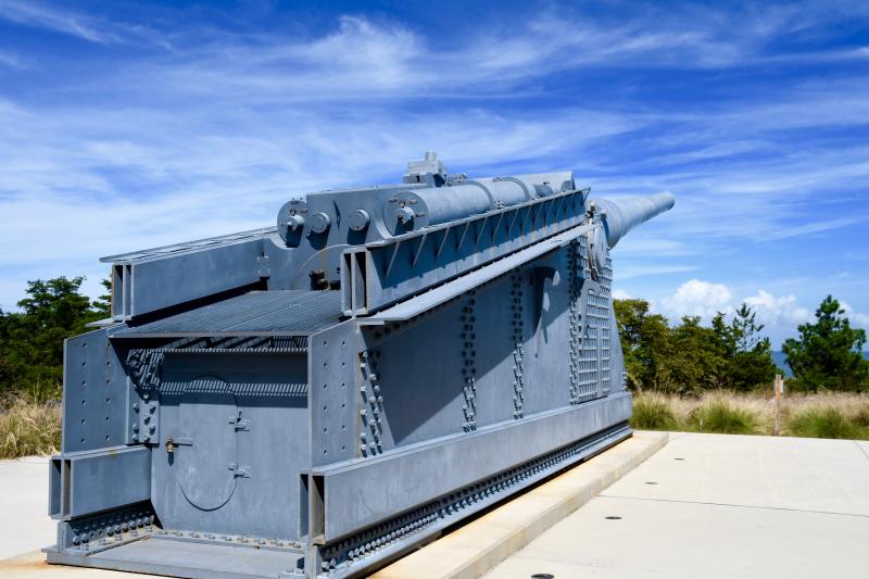 The Fort Miles Museum now has artifacts from the start and end of World War II: A relic from the sunken USS Arizona in Pearl Harbor where the Japanese attack on Dec. 7, 1941, launched the U.S. entry into the war, and a restored gun barrel from the USS Missouri, the battleship where the Japanese signed surrender documents ending the war on Sept. 2, 1945.