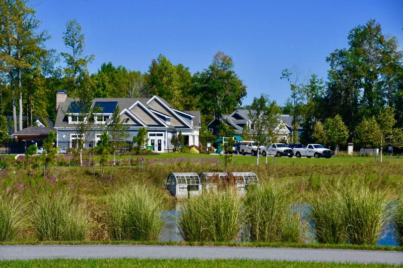 The Tidewater subdivision along Robinsonville Road is well under construction. The community will have 213 homes on 163 acres.