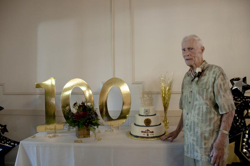 Family and friends celebrated Bob Jones’ centennial birthday with celebrations in Philadelphia and locally in Harbeson.
