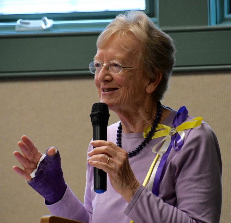 Anne Boylan, author of “Votes for Delaware Women,” explains the history of the suffrage movement in Sussex County and Delaware, which was one of the last state’s to ratify the 19th amendment, guaranteeing women the right to vote.