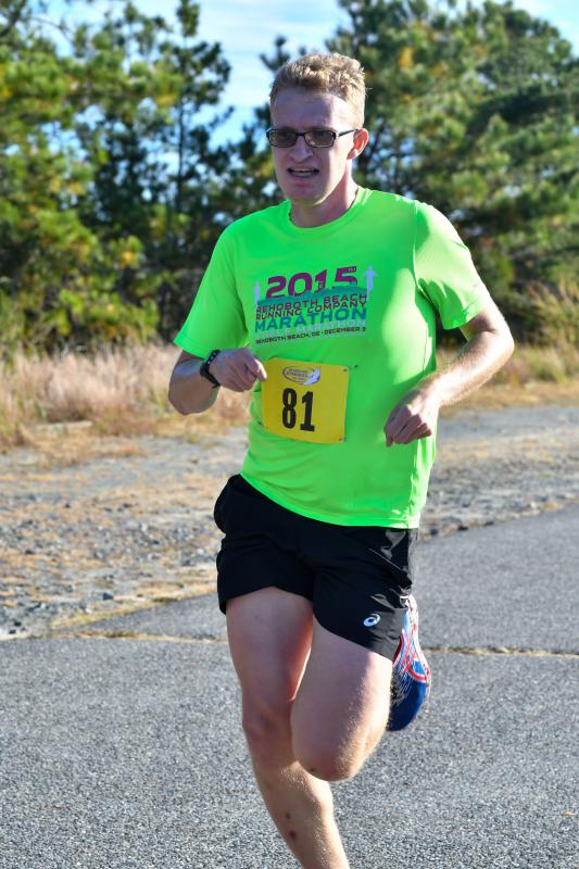 Jack Landon takes third overall with a time of 1:22:30.