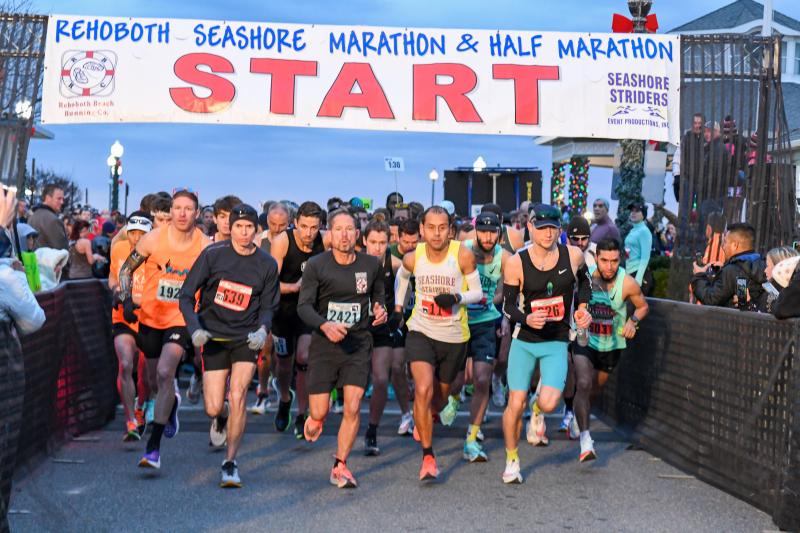 Rehoboth Seashore Marathon enjoys perfect weather Cape Gazette