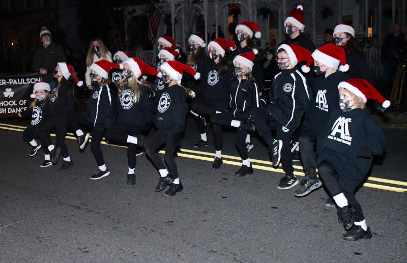 Performances by the McAleer-Paulson School of Irish Dance are always a highlight of the Lewes parade. The judges agreed and awarded them a first-place trophy for best marching group.