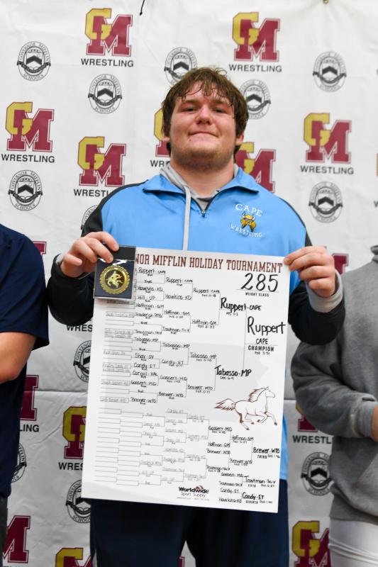 Cape wrestling wins Governor Mifflin Holiday Tournament Cape Gazette