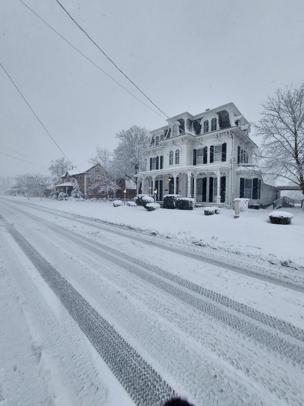 Nicole Reed sent us this photo of Short Funeral Services’ mansion on Federal Street in Lewes, which always looks beautiful after a snowfall.
