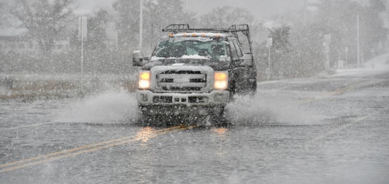 To make matters worse, coastal flooding is taking place in low-lying areas of the Cape Region, including along Savannah Road in Lewes. RON MACARTHUR PHOTO