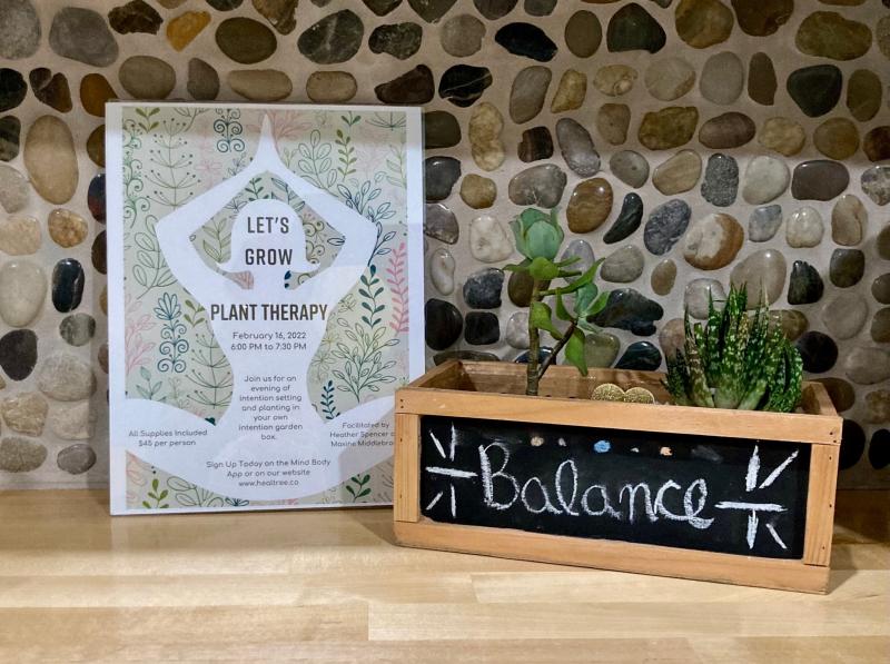 HealTree sets plant therapy workshop Feb. 16